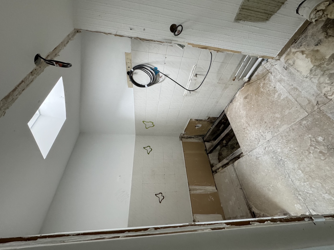 Troisième salle de bain Bordeaux avant travaux de rénovation